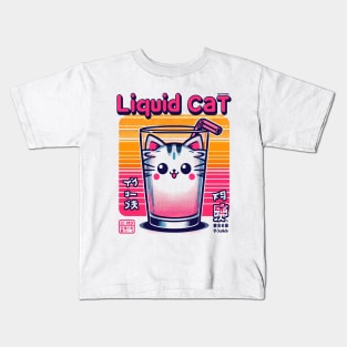 Liquid Cat Kids T-Shirt